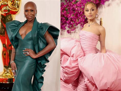 All of Ariana Grande and Cynthia Erivo's 'Wicked' red carpet looks 